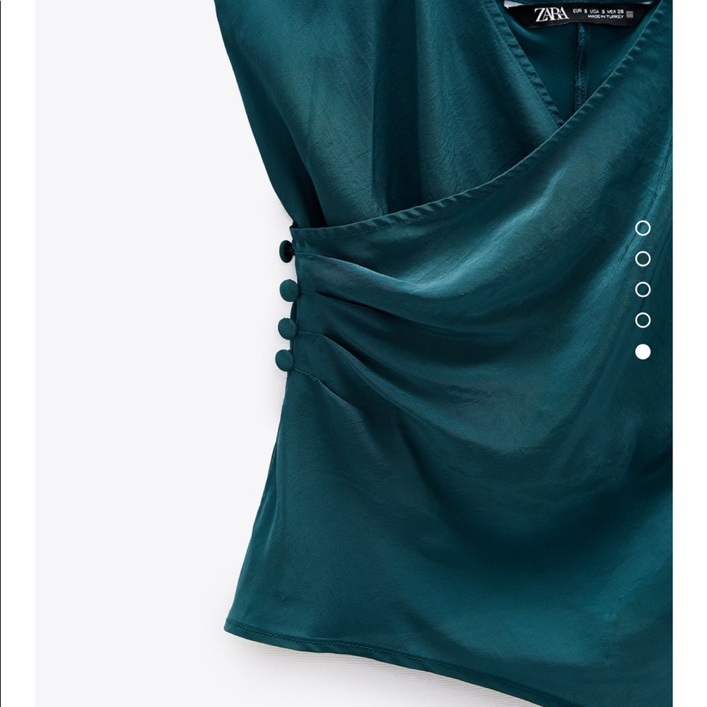 Zara chemise with spaghetti straps - Picture 4 of 4